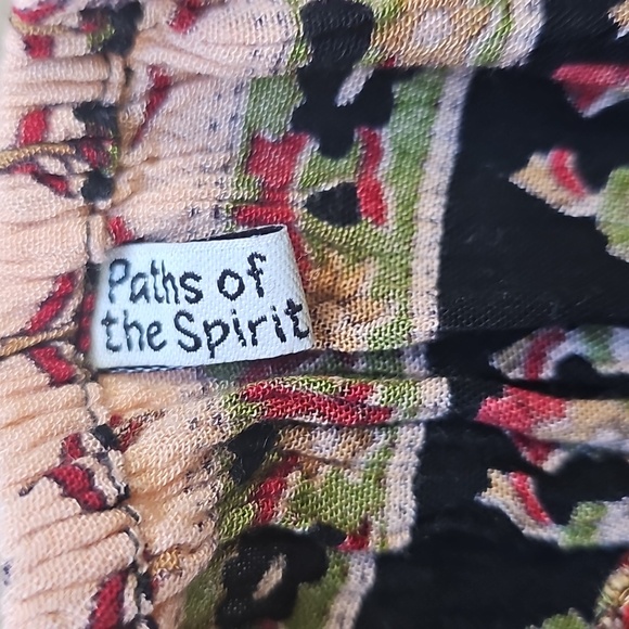 Paths Of The Spirit Colorful Patterned Dress Size Small - Picture 3 of 4